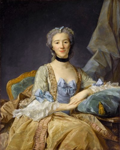 Madame de Sorquainville by Jean Baptiste Perronneau