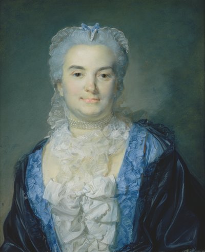 Portrait of Madam Chevotet, 1751 by Jean Baptiste Perronneau
