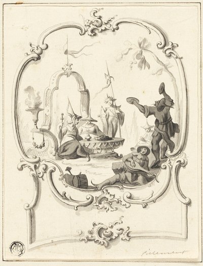Chinoiserie by Jean Baptiste Pillement