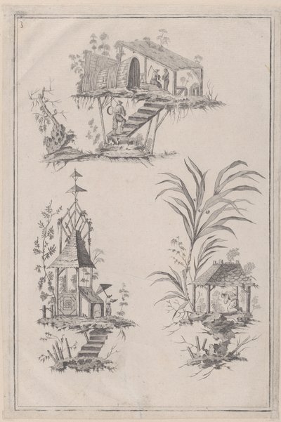 Chinoiserie Ornaments by Jean Baptiste Pillement