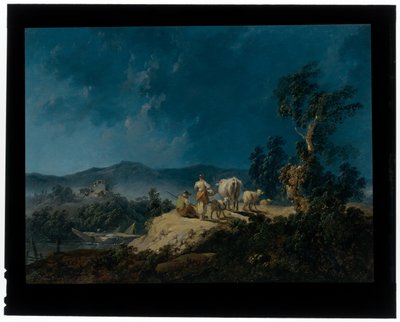 The Evening by Jean Baptiste Pillement