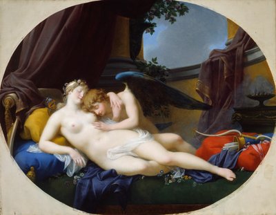 Cupid and Psyche by Jean Baptiste Regnault