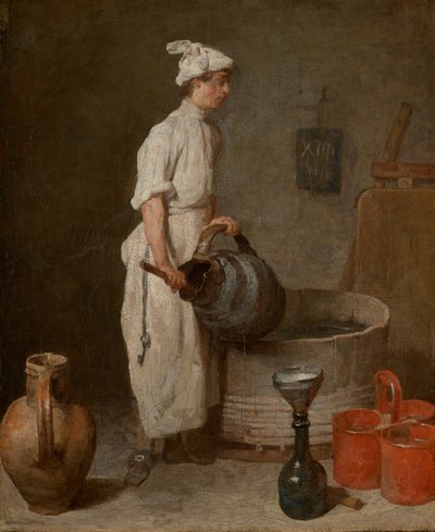 The Cellar Boy, 1738 by Jean Baptiste Simeon Chardin