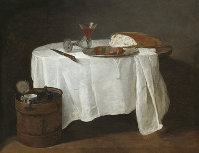 The White Tablecloth by Jean Baptiste Simeon Chardin