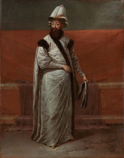 Grand Vizier Nevşehirli Damat İbrahim Pasha by Jean Baptiste Vanmour
