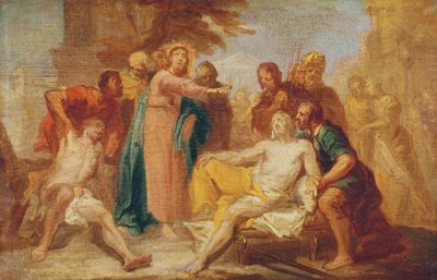 The Healing of a Paralytic by Jean Baptiste Wampe