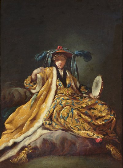 A Greek Sultana, 1748 by Jean Barbault