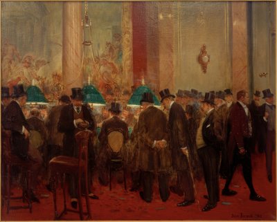 In the Cercle by Jean Beraud