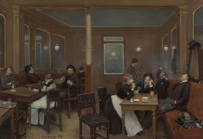Student Tavern by Jean Beraud