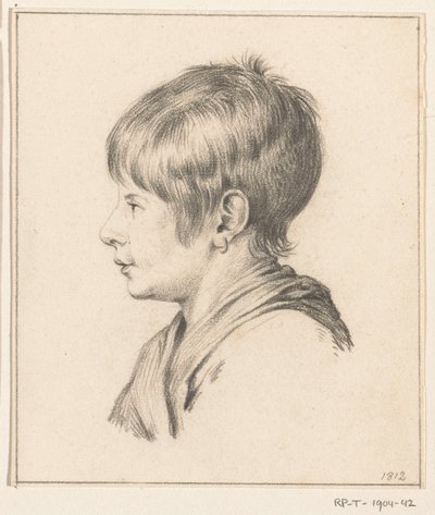 Bust of a Boy by Jean Bernard