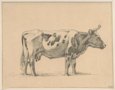 Standing Cow, Facing Right by Jean Bernard