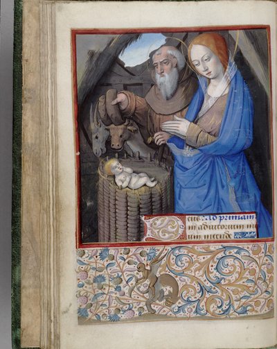 Nativity Book of Hours by Jean Bourdichon
