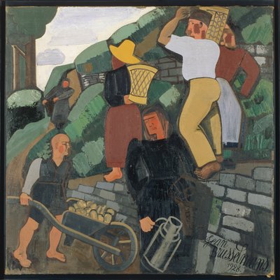 Peasants by Jean Brusselmans