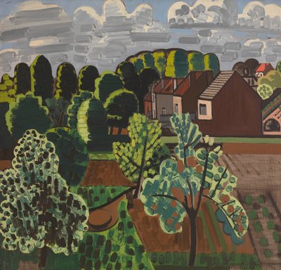 Sunny Brabant Landscape by Jean Brusselmans