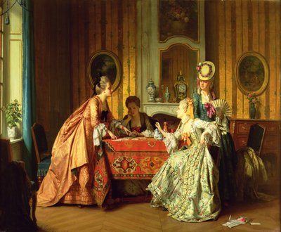 A Fair Hand, 1873 by Jean Carolus