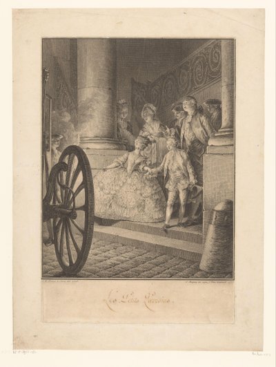 Young Godparents by Jean Charles Baquoy