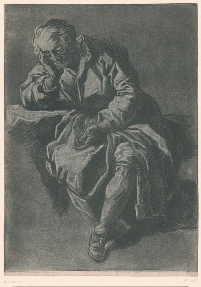 Seated Man by Jean Charles François