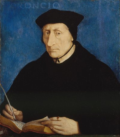 Guillaume Budé, c.1536 by Jean Clouet