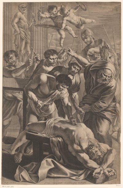 Martyrdom of Saint Bartholomew by Jean Couvay