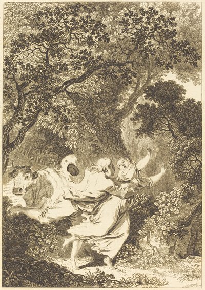 The Bell by Jean Dambrun after Jean Honoré Fragonard