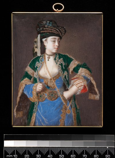 Laura Tarsi, "A Grecian Lady", 1745-1749 by Jean Étienne Liotard