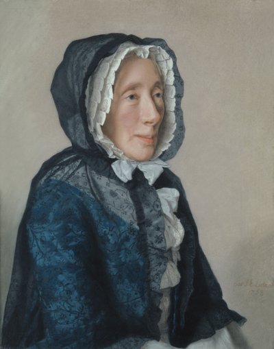 Portrait of Madame Tronchin, 1758 by Jean Étienne Liotard