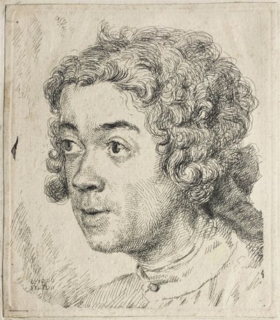 Self-Portrait, ca 1731 by Jean Étienne Liotard