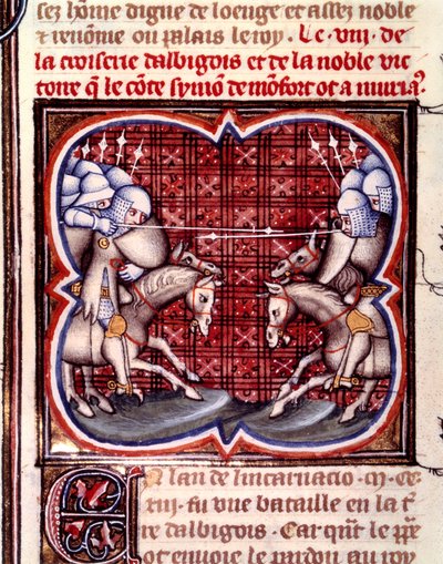 Battle of Muret (September 12) by Jean Fouquet