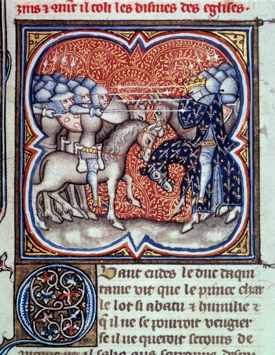Charles Martel by Jean Fouquet