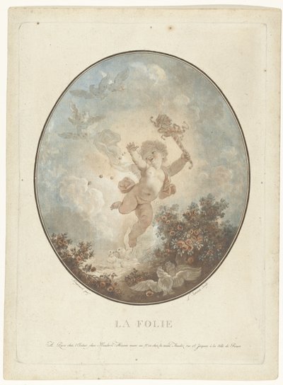 Debauchery (La Folie) by Jean Francois Janinet