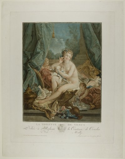 The Toilet of Venus by Jean Francois Janinet