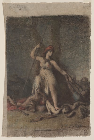 Liberty by Jean Francois Millet