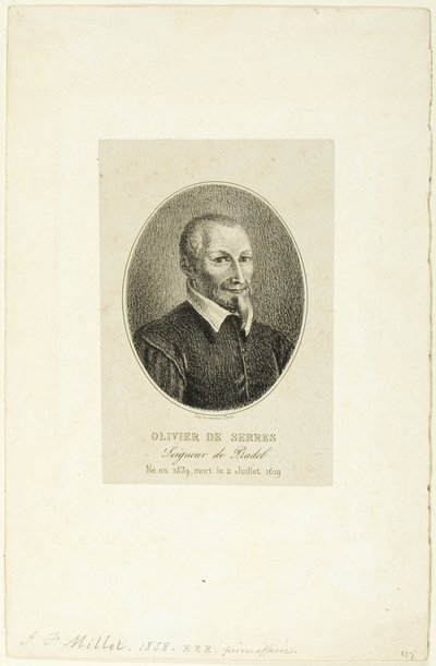Olivier de Serres by Jean Francois Millet