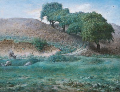 Path with Chestnut Trees near Cusset by Jean Francois Millet