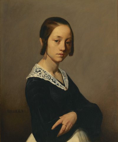 Portrait of Louise-Antoinette Feuardent by Jean Francois Millet