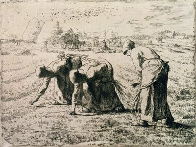 The Gleaners, 1855 by Jean Francois Millet