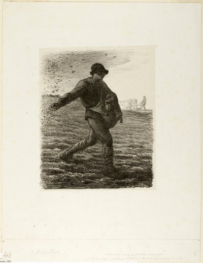 The Sower by Jean Francois Millet