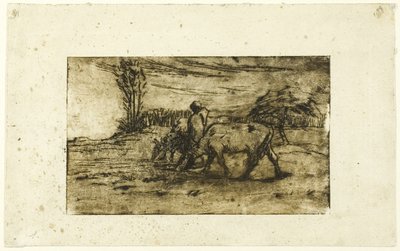 The Two Cows by Jean Francois Millet