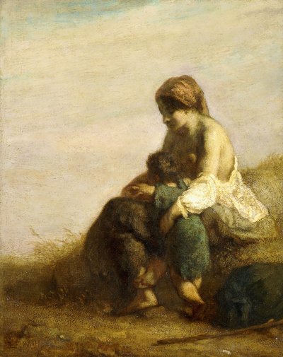 The Wanderers by Jean Francois Millet