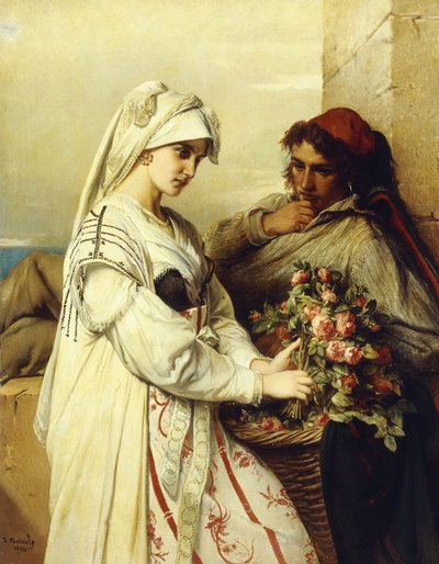 Idyll by Jean Francois Portaels
