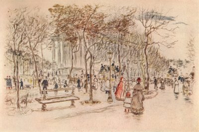 Place de la Madeleine, 1915 by Jean Francois Raffaelli