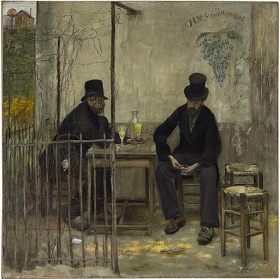 The Absinthe Drinkers by Jean Francois Raffaelli
