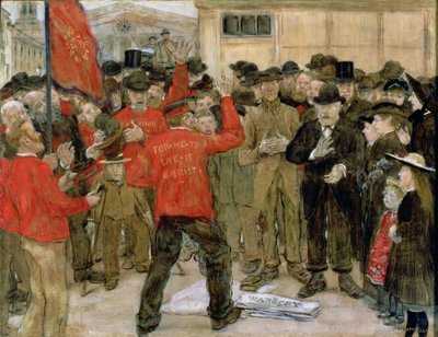 The Salvation Army by Jean Francois Raffaelli