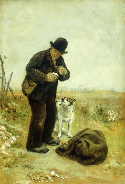 The Vagabond, 1879 by Jean Francois Raffaelli