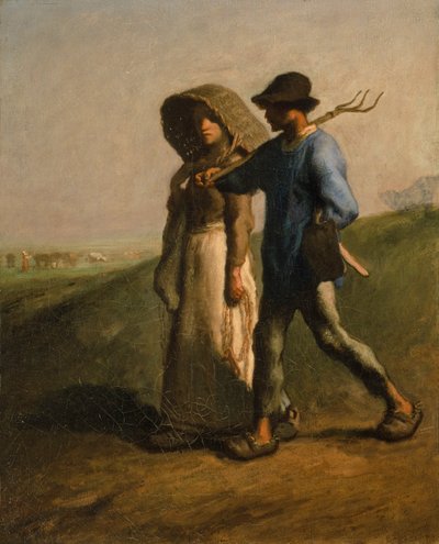 Going to Work by Jean Francois Millet