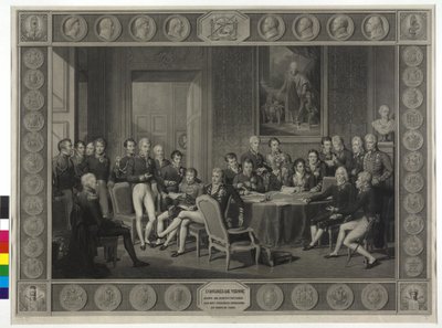 Viennese Convention 1814/1815 by Jean Godefroy