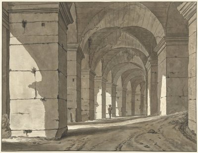 View of the Colosseum by Jean Grandjean