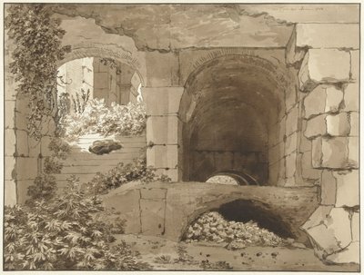 View Inside the Colosseum by Jean Grandjean