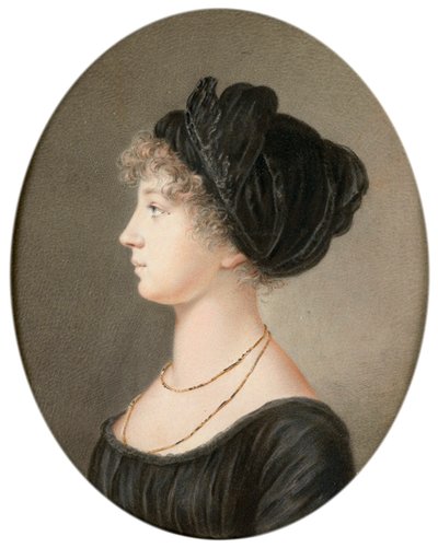 Tsarina Elizabeth Alexeievna of Russia by Jean Henri Benner