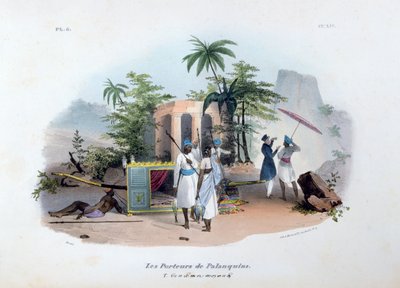 Palanquin Bearers by Jean Henri Marlet